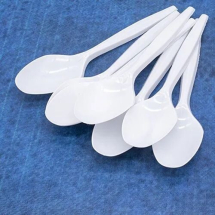 White Plastic Teaspoons Pack of 1000