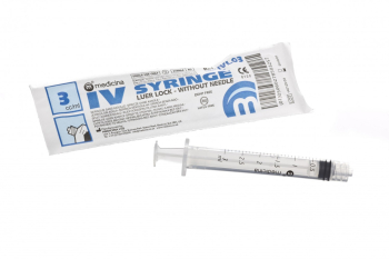 Syringes3ml IV Luer Lock Syringe - Sold Individually - SML Supplies