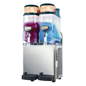 Blue Ice Twin Canister Slush M achine ST12X2