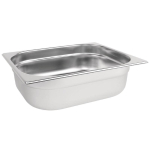 Vogue Stainless Steel 1/2 Gastronorm Tray 100mm (6.2Ltr)