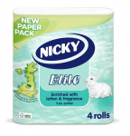 Premium Nicky Elite Toilet Roll 3 Ply 10x4 (40 Rolls)