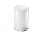 Simple Human Pedal Bin 4.5L White